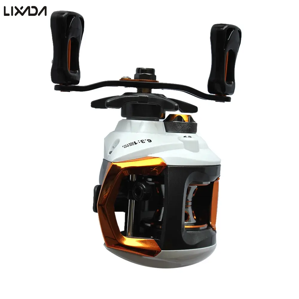 

Lixada 12+1 Ball Bearings Right/Left Hand Baitcasting Fishing Reel Fly High Speed Fishing Reel with Magnetic Brake System