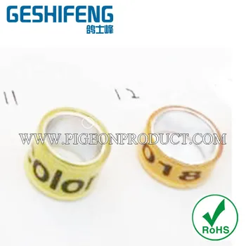 

11mm racing pigeon rings 200pcs free shipping,free design