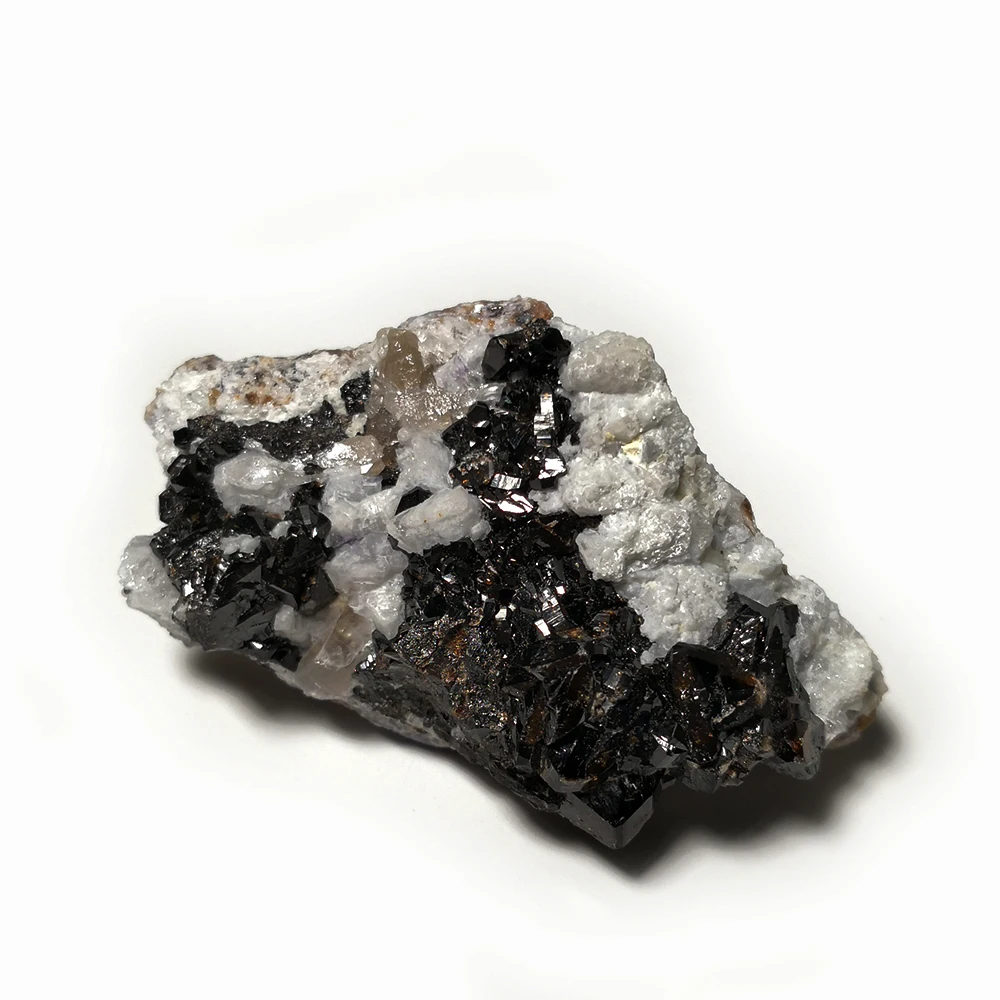 

247g New Arrivals High Quality NATURAL Stones and Minerals Cassiterite Mica Rock crystal Specimens decorative A10-62