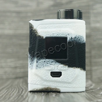 

10pcs IJOY CAPO 100 Vape mod Silicone Cover Case Skin Warp Sticker Sleeve Thicker enclosure CAPO 100 w 21700 Mod Shield