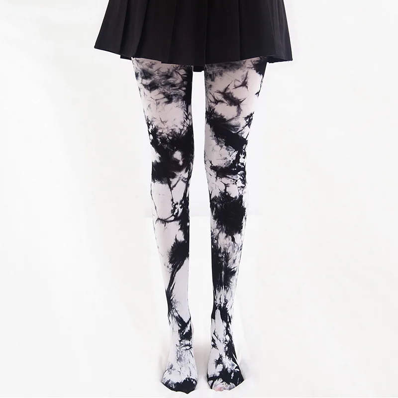 Youth Girl Velvet tie-dyed Pantyhose Wholesales And Dropshipping | Женская одежда