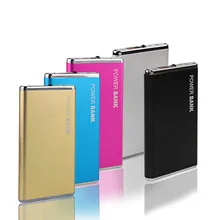 DOSHIN New Power Bank 5600mAh Portable Metal Case Li-Polymer External Battery Charger Powerbank For All Phone