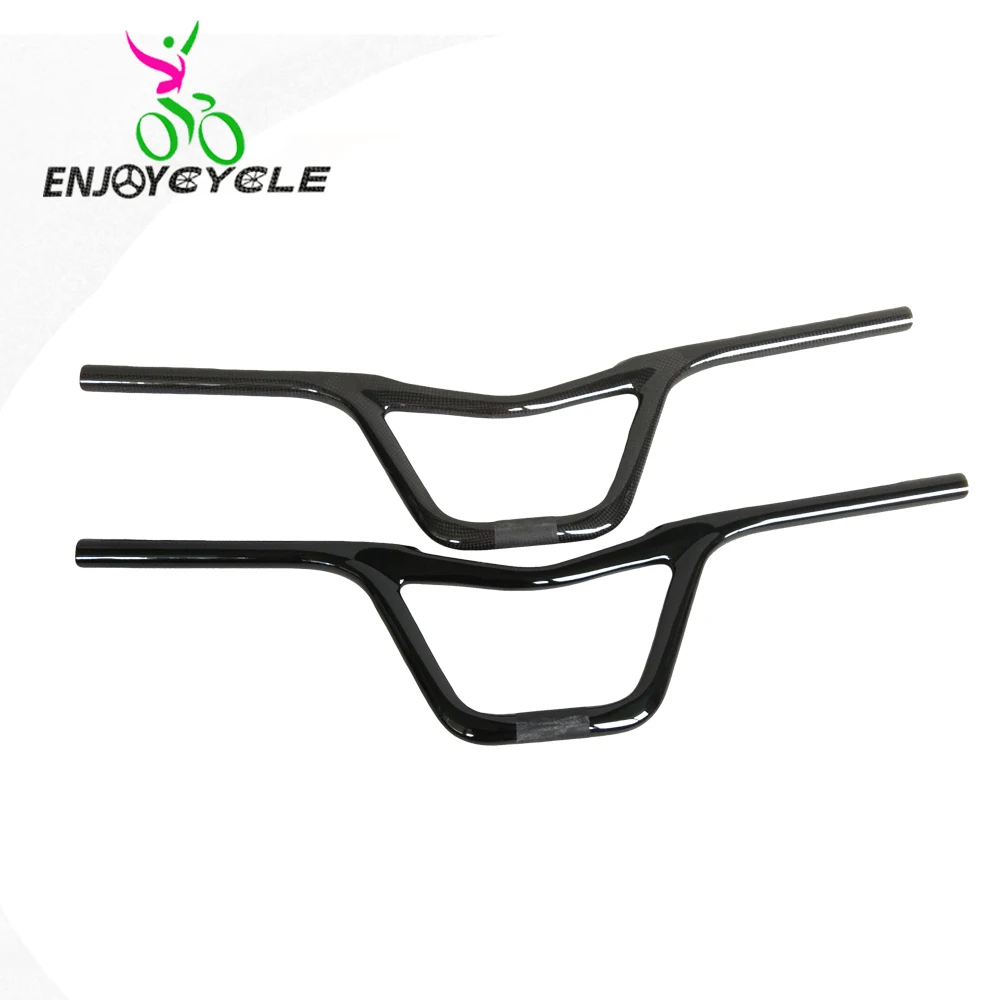 New arrival Carbon BMX handlebar mtb full carbon handlebar 22.2* 660mm