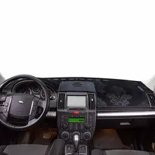 Для Land Rover freelander LR2 2006- фланель Dashmats приборная панель Чехлы для приборной панели коврик в машину аксессуары 2007 2008 2009