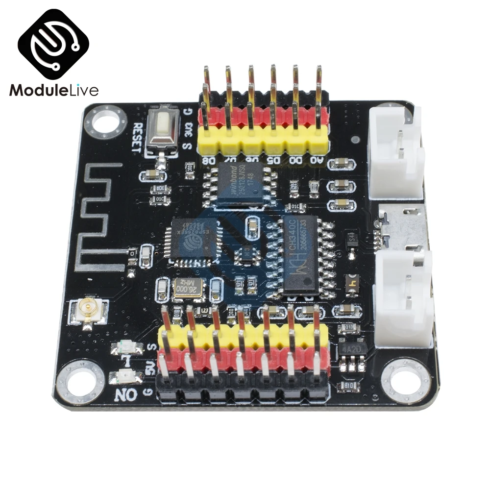 Беспроводной модуль CH340 ESP8266 CH340G Micro USB 5 В 3 Wi Fi 32 бит|Детали и аксессуары для