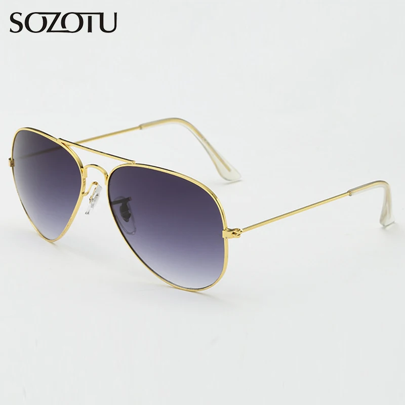 

SOZOTU Aviation Sunglasses Women Men Classic Pilot Driver Sun Glasses For Female Male Ladies Brand Designer Oculos de sol YQ476