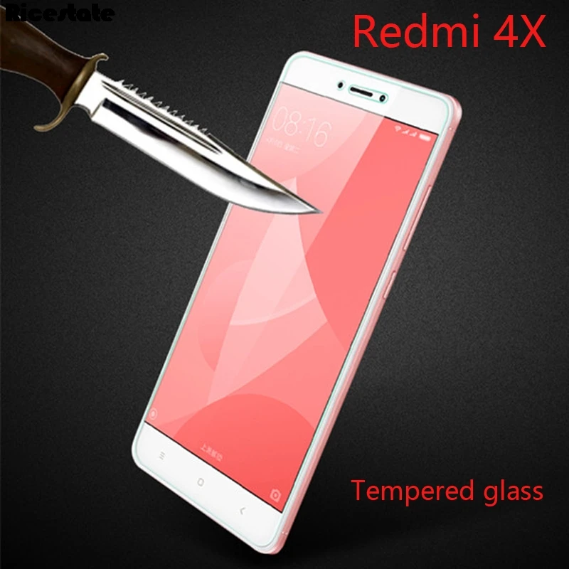 

Xiaomi Redmi 4X Arc 0.26mm 2.5D Tempered Glass Clear case For Xiaomi Redmi 4X Screen Protector Glass film case