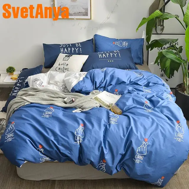 Best Price Svetanya 100 Cotton Bedding Set 4in1 Single Double size Linens Best Price Svetanya 100 Cotton Bedding Set 4in1 Single Double size Linens
