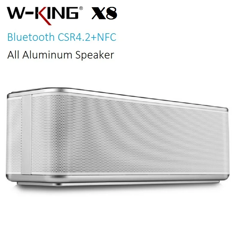 W-King X8 Super Bass Aluminum NFC Bluetooth Speaker Wireless stereo 16W sound box pk SL-1000S Flip pulse 2 CHR2