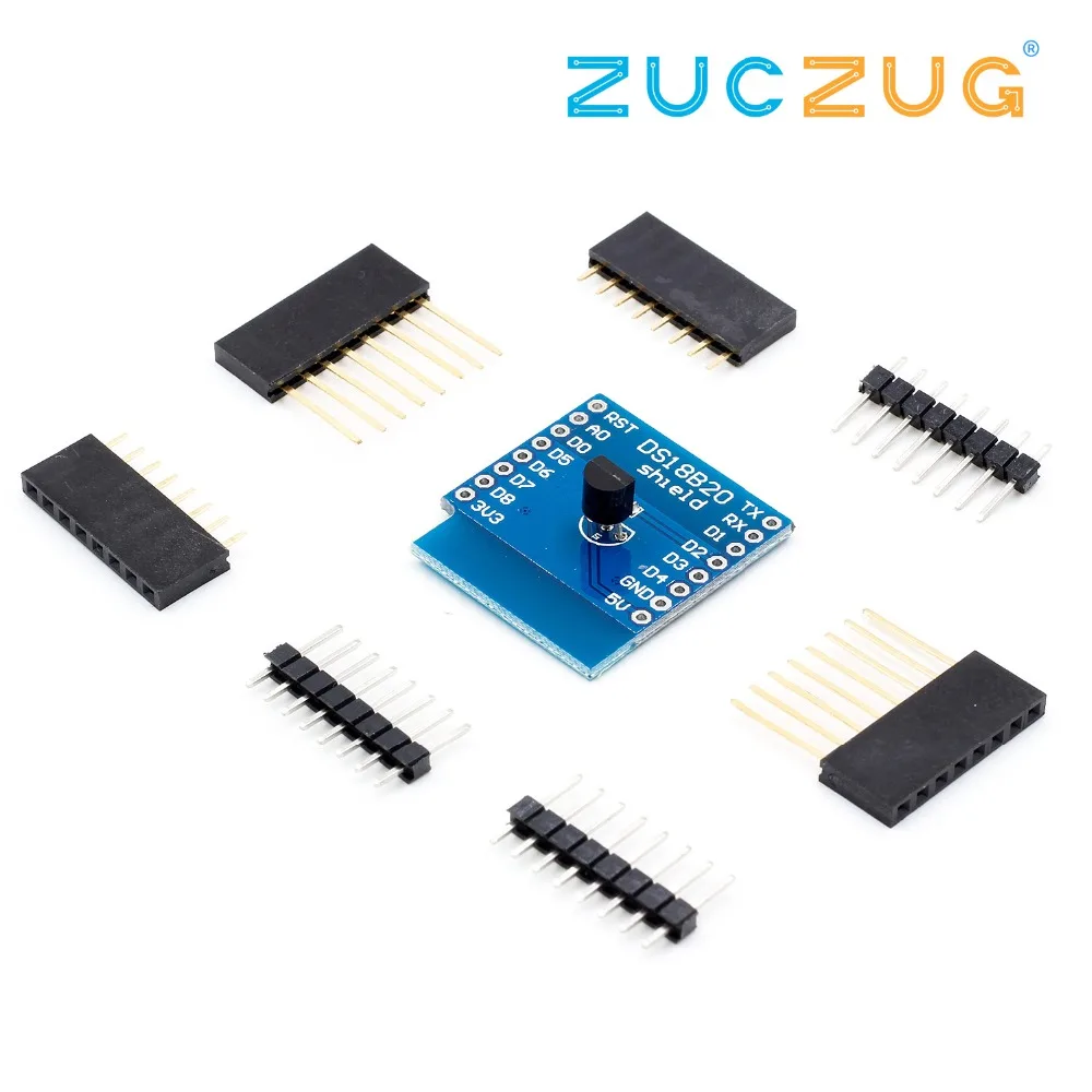 Датчик температуры DS18B20 Wemos D1 Mini Pro ESP NodeMCU | Электронные компоненты и