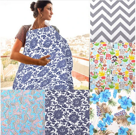 2016 New Cotton Breathable Nursing Cover Mother Breast Feeding 100 Cotton Maternity Nursing Apron Breastfeeding Covers
