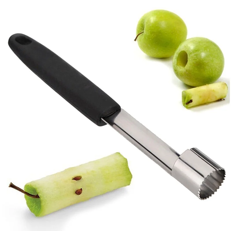 

18cm Stainless Steel Fruit Core Seed Remover Apple Pear Corer Easy Twist Pitter Seeder Kitchen Tools