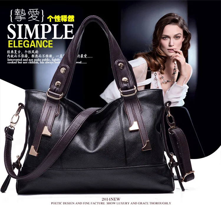 Big bags 2015 women's handbag big bag large capacity women's casual bag