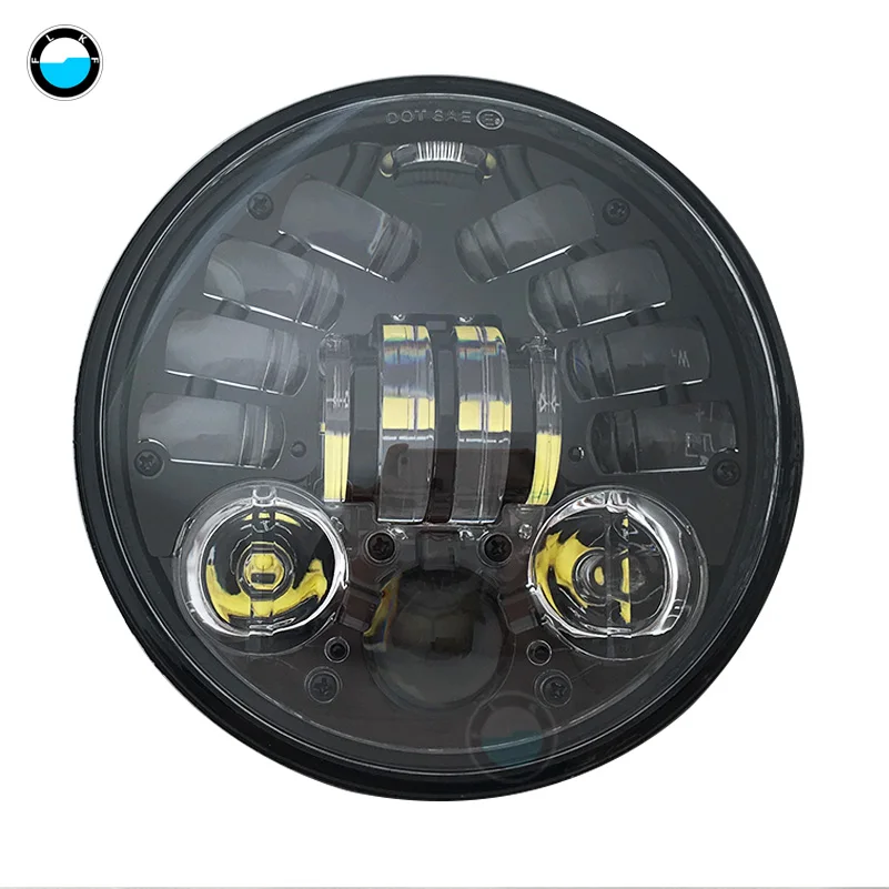  Round 5.75 inch led headlight High/ Low Beam for Triumph Rocket iii 3 & Speed Triple & Street Tripl - 32862636865