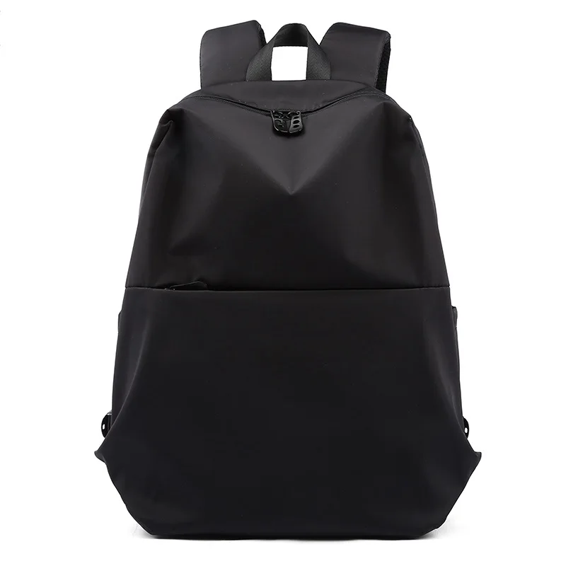 MOYYI рюкзак, простой стиль, Большой Вместительный рюкзак, мужской рюкзак для альпинизма, мужская сумка на плечо, функциональные универсальные сумки для компьютера - Цвет: Black