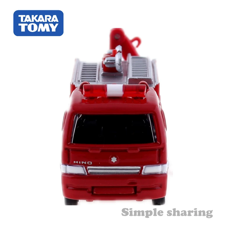 Takara TOMY Tomica No.74 аварийно спасательных модель пожарного грузовика комплект литой