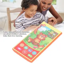 Обучающие Развивающие игрушки мобильный телефон с ребенком Детский обучающий телефон обучающий Игрушечный мобильный телефон Рождественский подарок