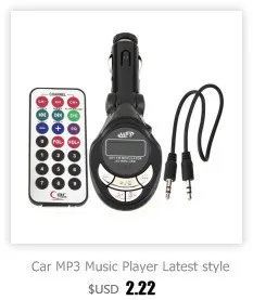 Автомобильный MP3 музыкальный плеер Bluetooth беспроводной fm-передатчик MP3-плеер Handsfree автомобильный комплект USB TF SD Пульт@#228