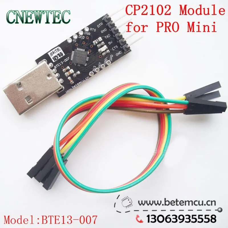 1 шт. CP2102 последовательный преобразователь USB 2,0 в ttl UART 6PIN модуль