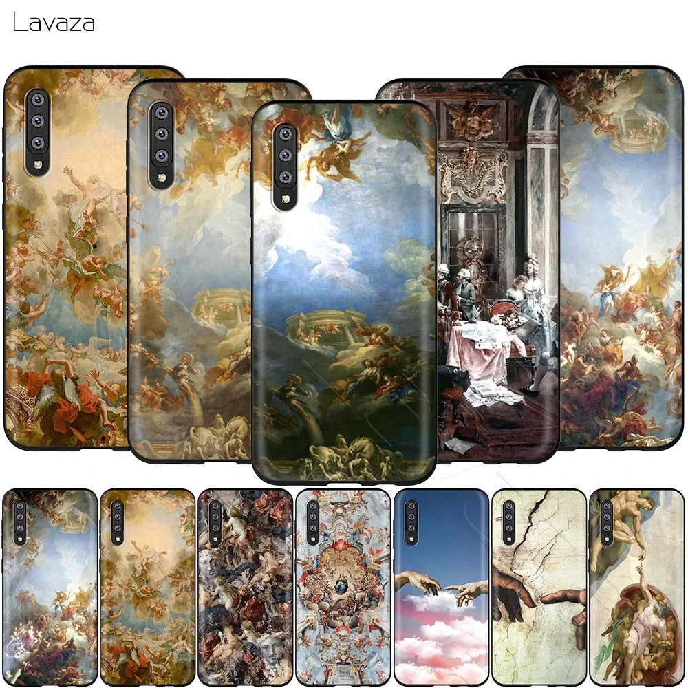 Lavaza Versailles Creation Of Adam Art Case for Samsung Galaxy S6 S7 Edge J6 S8 S9 S10 Plus A3 A5 A6 A7 A8 A9 Note 8 9 |