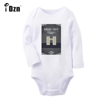 

Game of Thrones House Frey Sworn To Tully Newborn Baby Boys Girls Outfits Jumpsuit Infant Bodysuit Clothes 100% Cotton Sets
