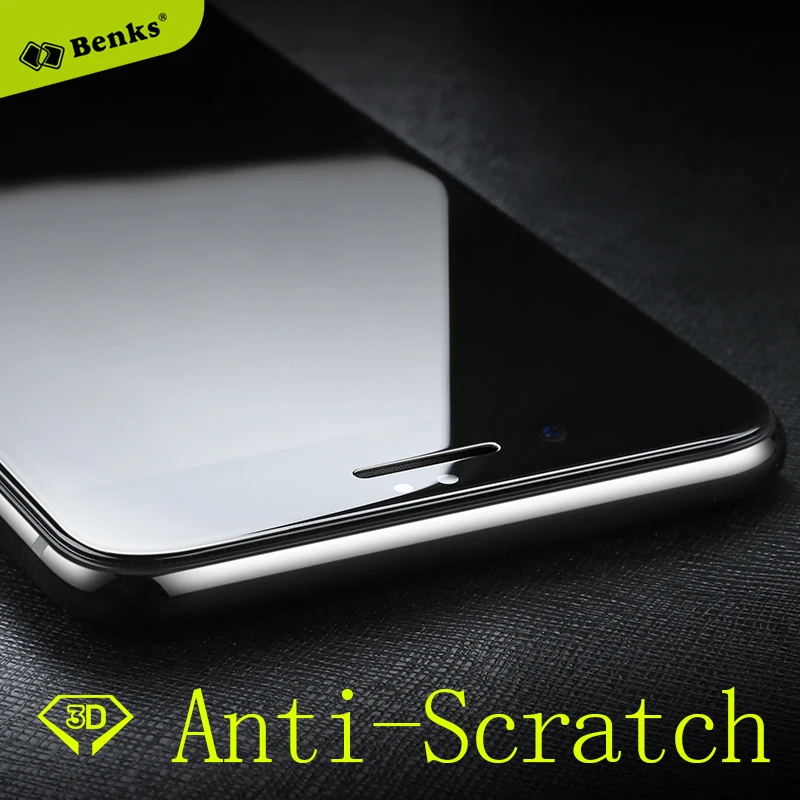 Goedkoop Benks XPRO + KING KONG Coating Glas Voor iPhone 8 7 Plus gehard Glas Screen Protector voor iPhone 8 7 Volledige Cover Glas Fillm