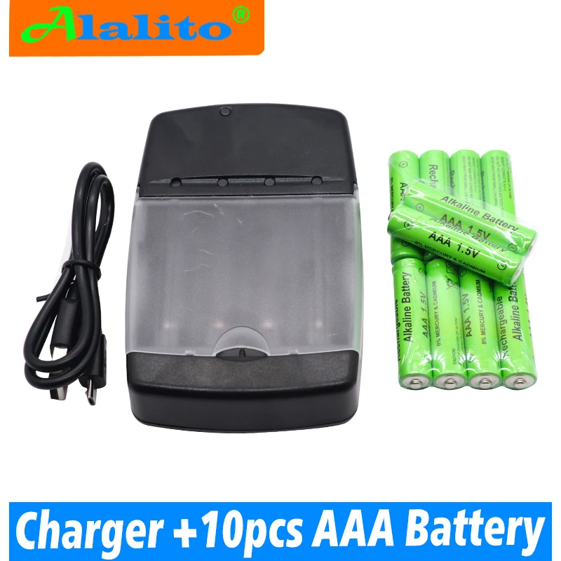 AAA батарея 2100mah 1 5 V Щелочная перезаряжаемая для дистанционного управления
