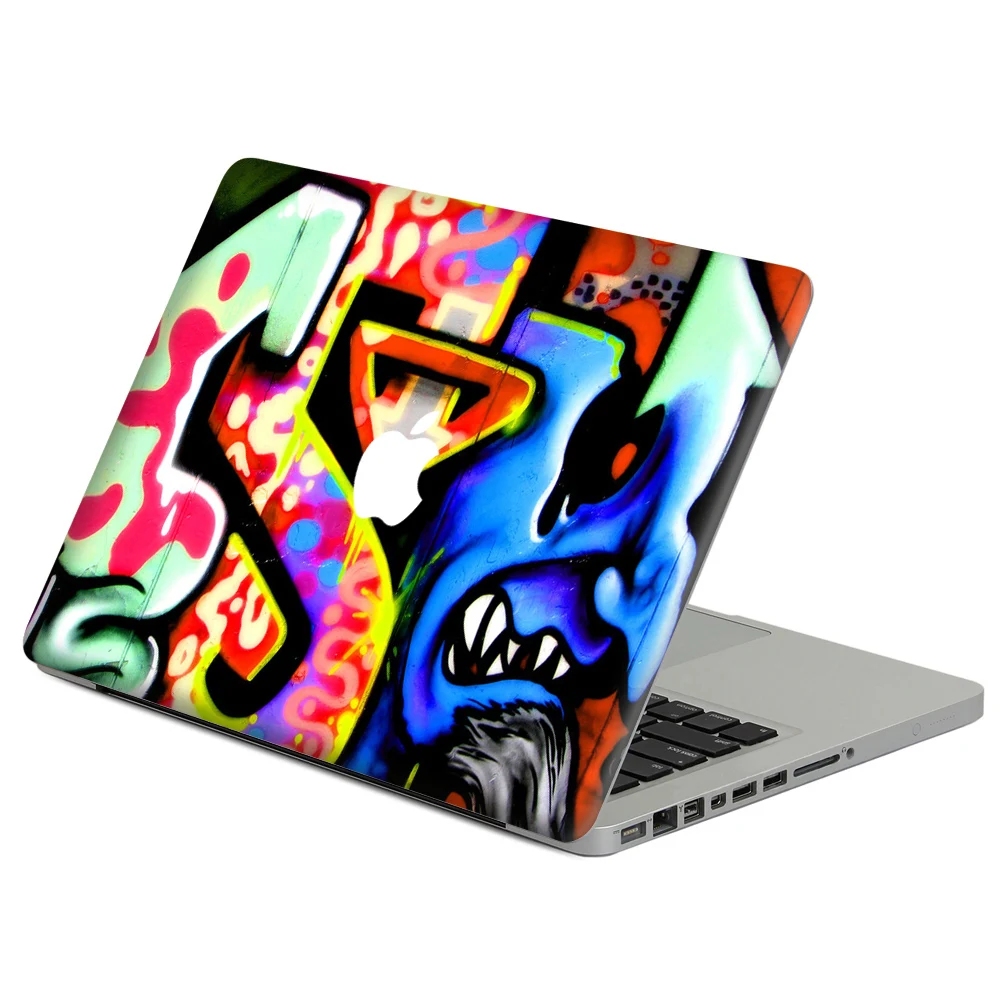 

spoof graffiti Laptop Decal Sticker Skin For MacBook Air Pro Retina 11" 13" 15" Vinyl Mac Case Body Full Cover Skin