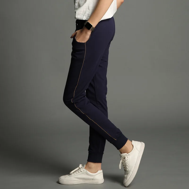 

2018 cotton sporting pants women solid casual harem workout pants trousers