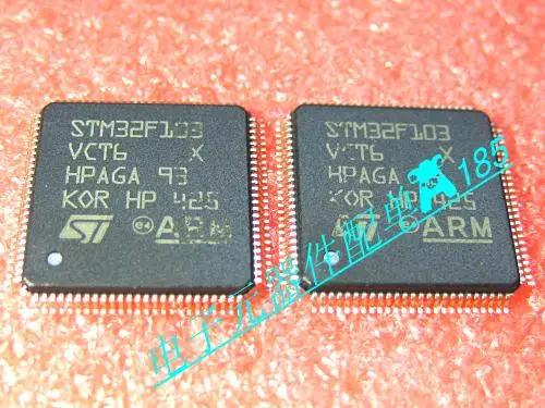 IC STM32F103VCT6 QFP-100 Первоначально подлинное и новая Бесплатная Доставка |