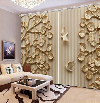 

3d curtains 3D Printing Curtains Beautiful variety Lifelike Scenery Curtains Bedroom Living Room Printing Curtains CL-DLM029
