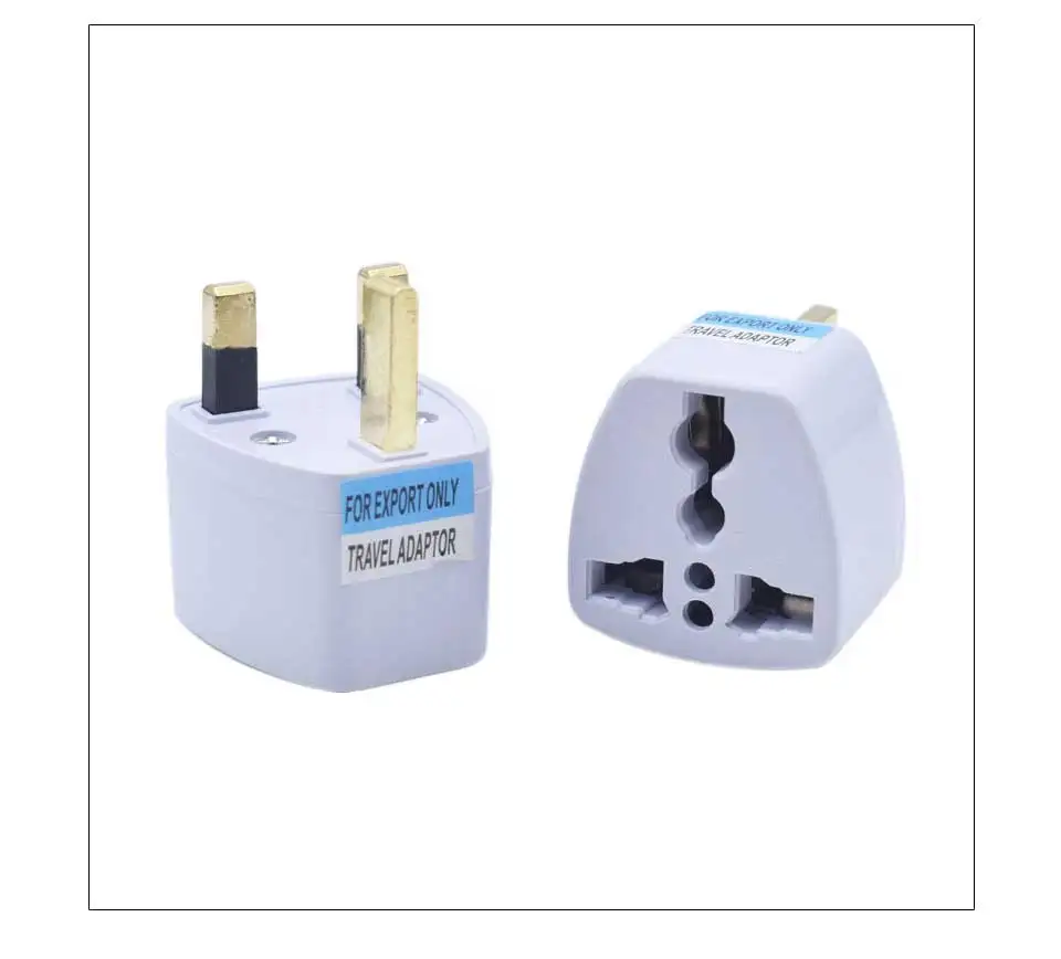 Travel Adapter Великобритании Plug Путешествия стены AC Мощность адаптер Электрические Мощность plug Универсальный 1 шт. маленьких Зарядное устройство выход Office Применение