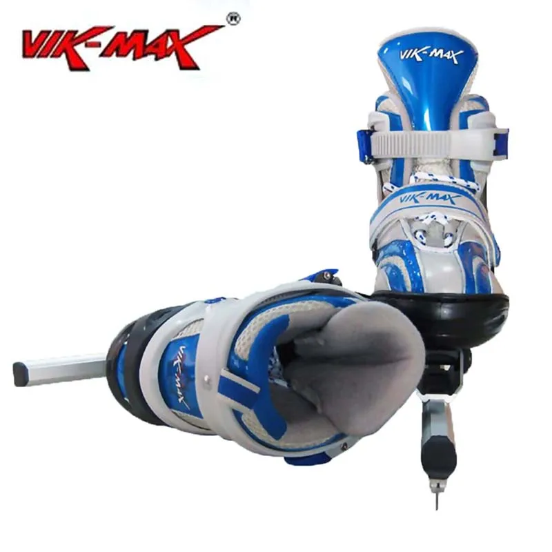 VIK-MAX الكبار الاطفال الأزرق جلدية الجليد الجليد الجليد الجليد مع سبائك الألومنيوم الإطار و المقاوم للصدأ أنبوبي شفرة VIK-MAX الكبار الاطفال الأزرق جلدية الجليد الجليد الجليد الجليد مع سبائك الألومنيوم الإطار و المقاوم للصدأ أنبوبي شفرة