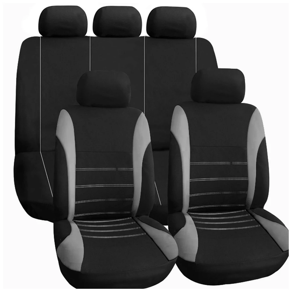 

TIROL Car seat cover Interior car accessories Universal style Gray