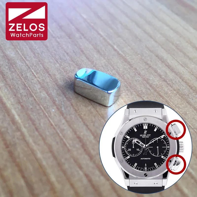 Стальная Кнопка подходит для Hublot Classic Fusion 45 мм 521.NX автоматические механические