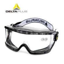 Deltaplus óculos de proteção antiimpacto, óculos de proteção contra respingo químico, proteção para os olhos