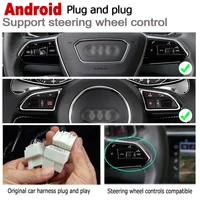 מערכת wifi מערכת DSP מסך HD IPS סטריאו 8.0 Android למעלה DVD לרכב GPS Navi מפה אאודי A8 S8 4D 1994 ~ 2003 MMI מולטימדיה נגן רדיו WiFi (5)