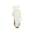 Estilo japonés dulce arco Encaje Candy color princesa Zapatos hebilla Correa Tacones altos dulce Lolita Zapatos rosa/Blanco/albaricoque ► Foto 2/6
