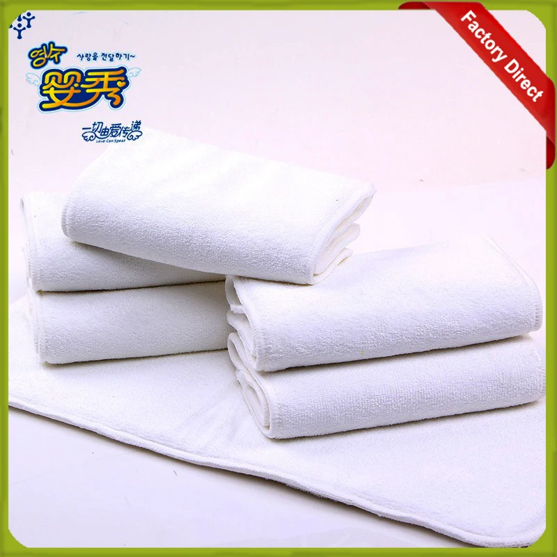 

Reusable 4 Layers Microfiber Super Water Absorbable Diapers Insert For Adult Unisex