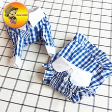 Костюм для пары собак, клетчатое платье для домашних животных, платья, футболки для собак, одежда для домашних животных, жилет для собак, жилеты, одежда Vestidos, Новое поступление, юбка для домашних животных