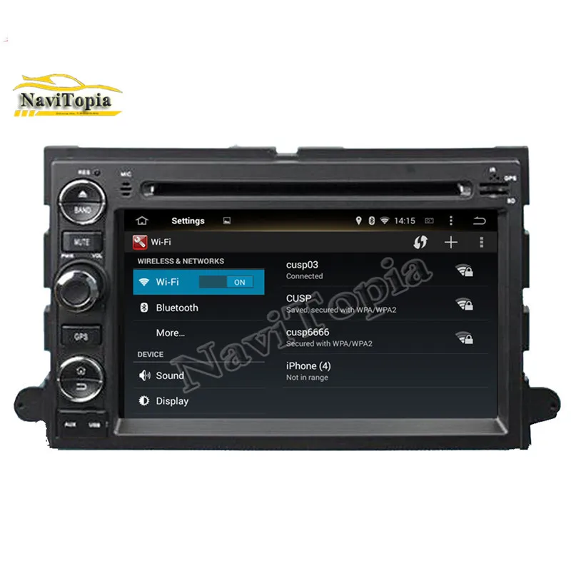 Cheap NAVITOPIA 4G RAM 32G ROM Octa Core Android 9.0 Car GPS for Ford Mercury Montego 2005-2006 for Mercury Mountaineer 2007-2009 7