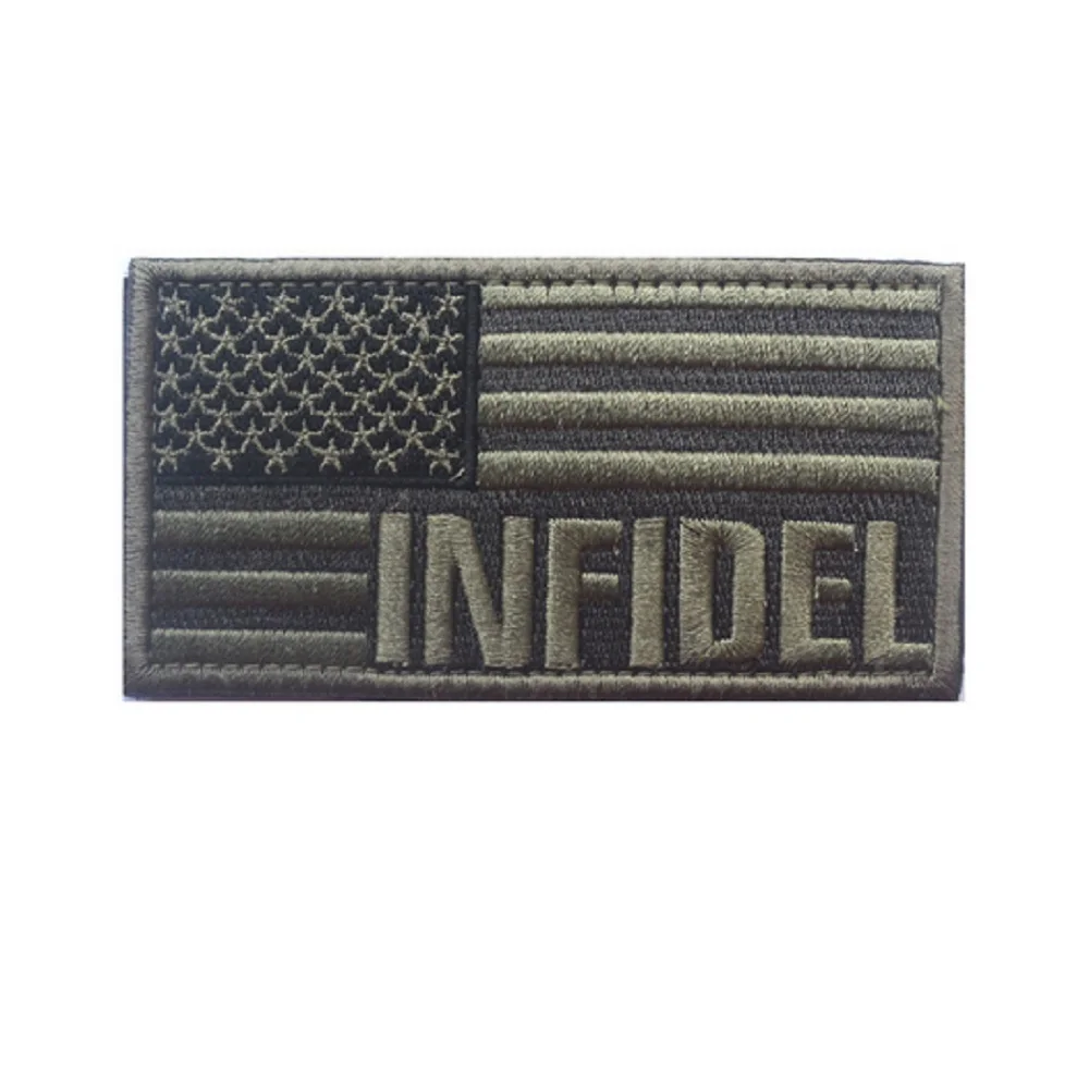 Эмблема для рюкзака в стиле милитари