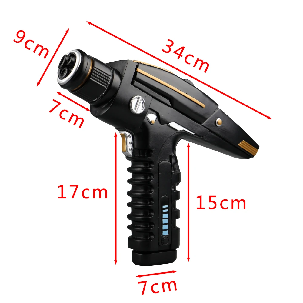 Star Trek Discovery Starfleet Hand Phaser Gun Type II Kit Halloween Resin Props New (10)