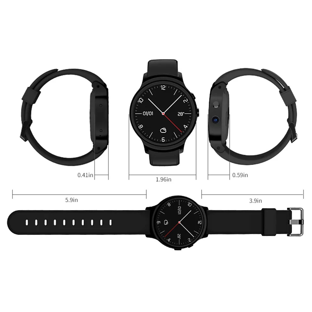 Smart Watch men's Automatic Sensor Screen 3G SIM Card Smart Watch Waterproof Gps 1G+16G Large Memory Smart Watch Android