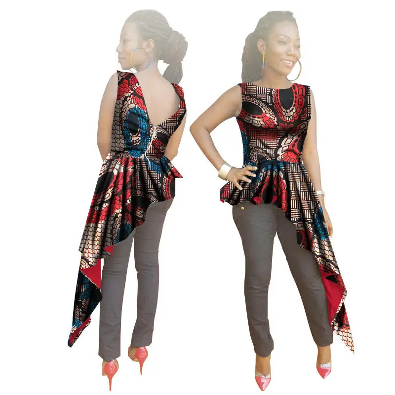 2018-summer-print-Dresses-sleeveless-robe-africaine-dashiki-african-dresses-for-women-O-Neck-cotton-african(18)