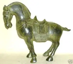 

Китайская старая коллекция, китайская Бронзовая статуя лошади, статуя, украшение, бронзовые фабричные магазины