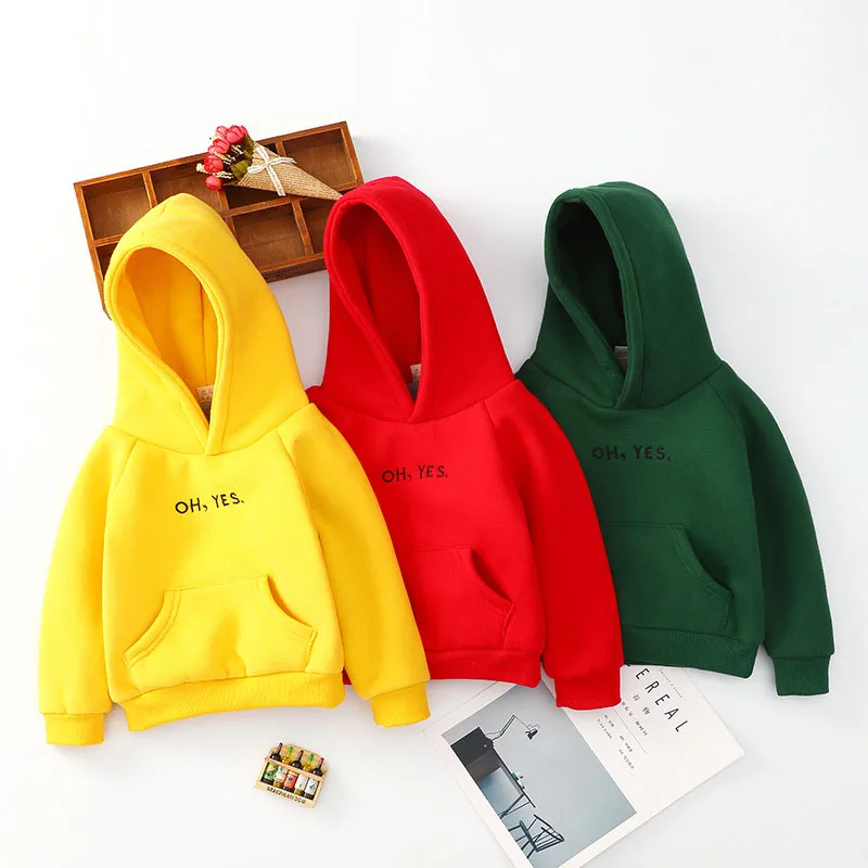 

Fashion Boys Girls Sweatshirts Brief Kids Hoodies Letters Print Children Clothes Long Sleeve Sweatshirts Baby Girl Clothes