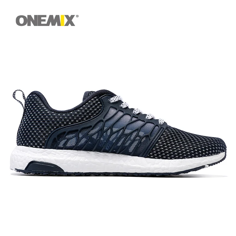 ONEMIX мужские кроссовки для бега женщин летние сетчатые дышащие спортивные Супер