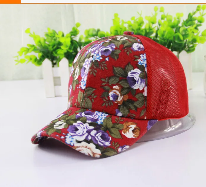 50 шт./партия Federal Express быстро китайский национальный стиль дышащая шляпа от солнца шляпа летние спортивные Цветочные бейсболки на открытом воздухе