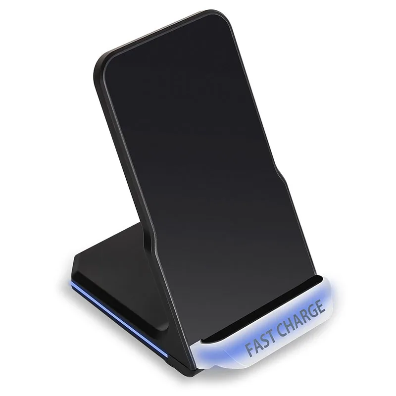 

10W Qi FAST Wireless Charger For Samsung Galaxy S8 S9 Plus S7 S6 Edge Note 8 iPhone X 8 Plus Dual Coil Stand Wireless Charge Pad